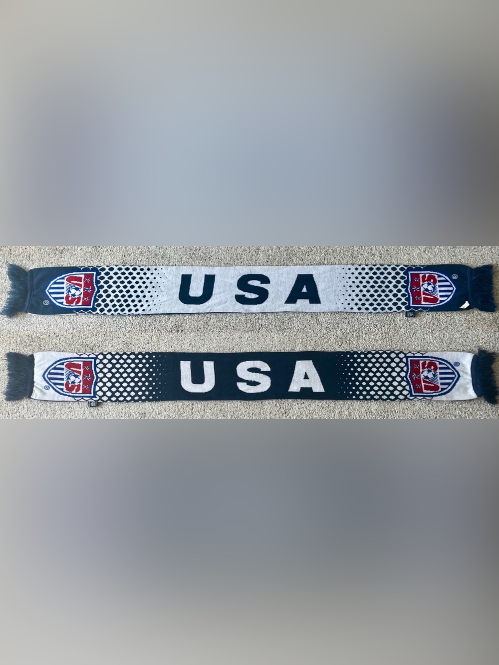 USA National Team Retro Logo Soccer Scarf